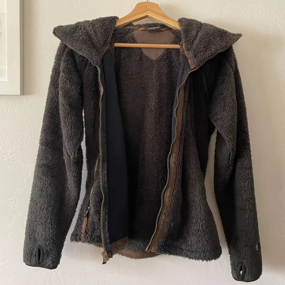 KUHL Flight Fleece Zip-Up Jacket in Breen (Brown) | Size S - Picture 4 of 12